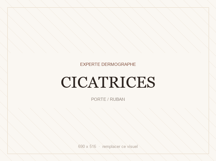Cicatrices chirurgicales
